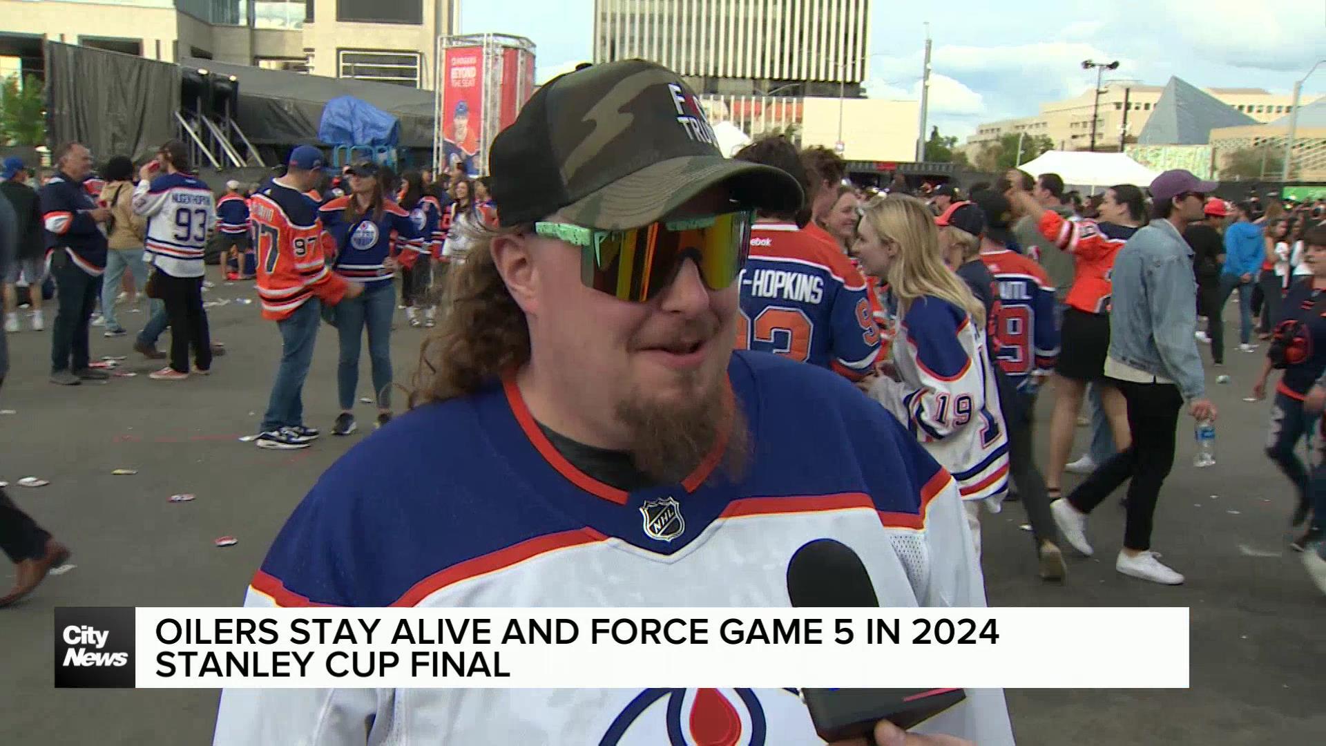 ‘Oilers in seven, baby’: Edmonton fans react to convincing Game 4 victory