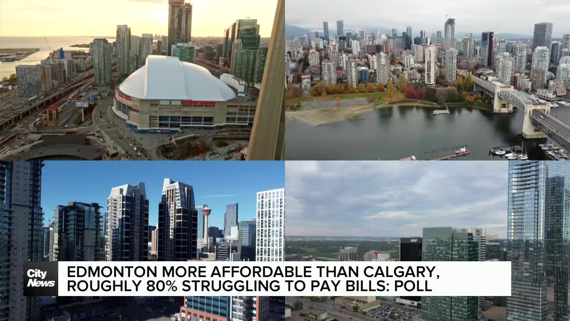 About 80% in Edmonton, Calgary struggling with bills