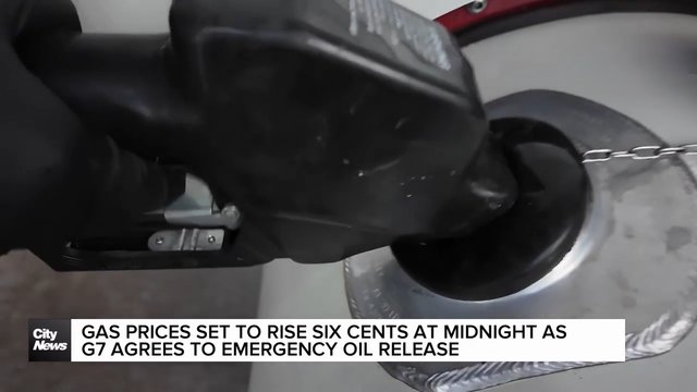 GTA gas prices set to spike at midnight as G7 agrees to emergency oil release