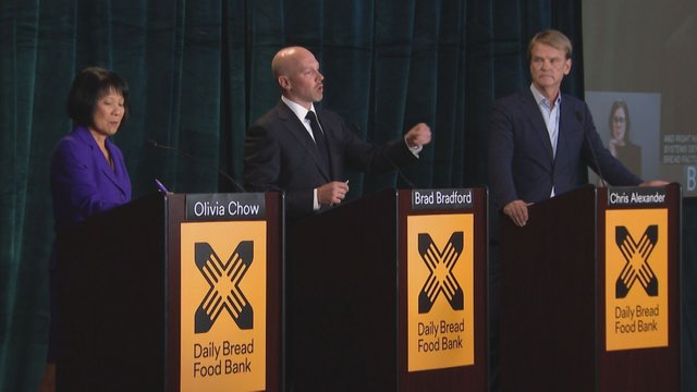 Toronto Mayoral debate gets heated during debate