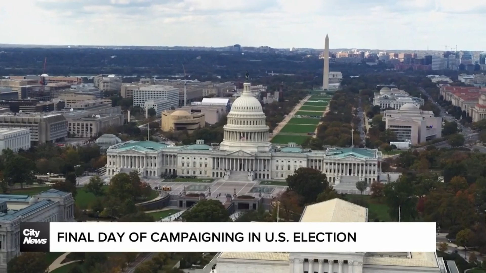 Final day of campaigning in U.S. election