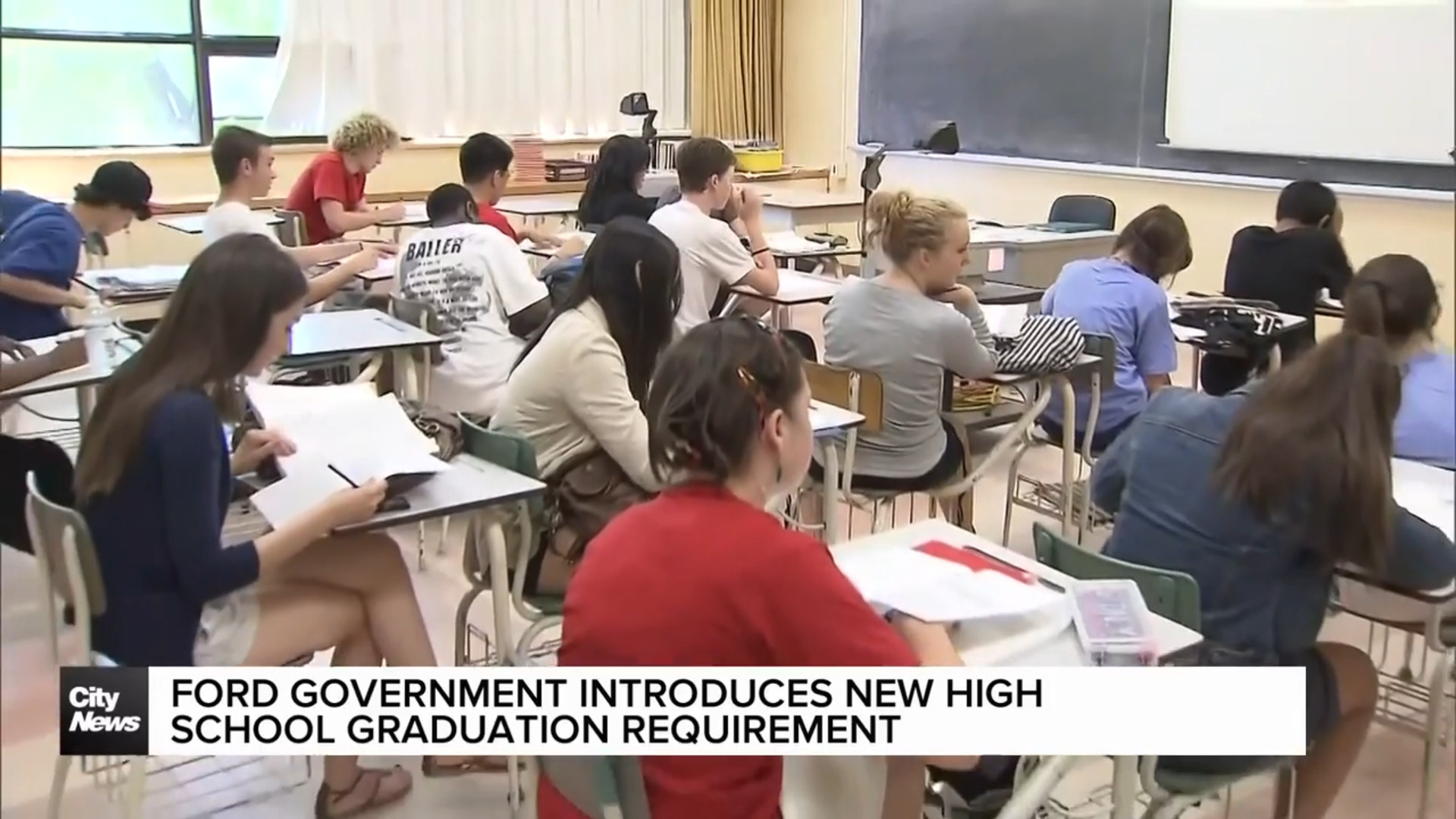 Ford government introduces new graduation requirement for high school students