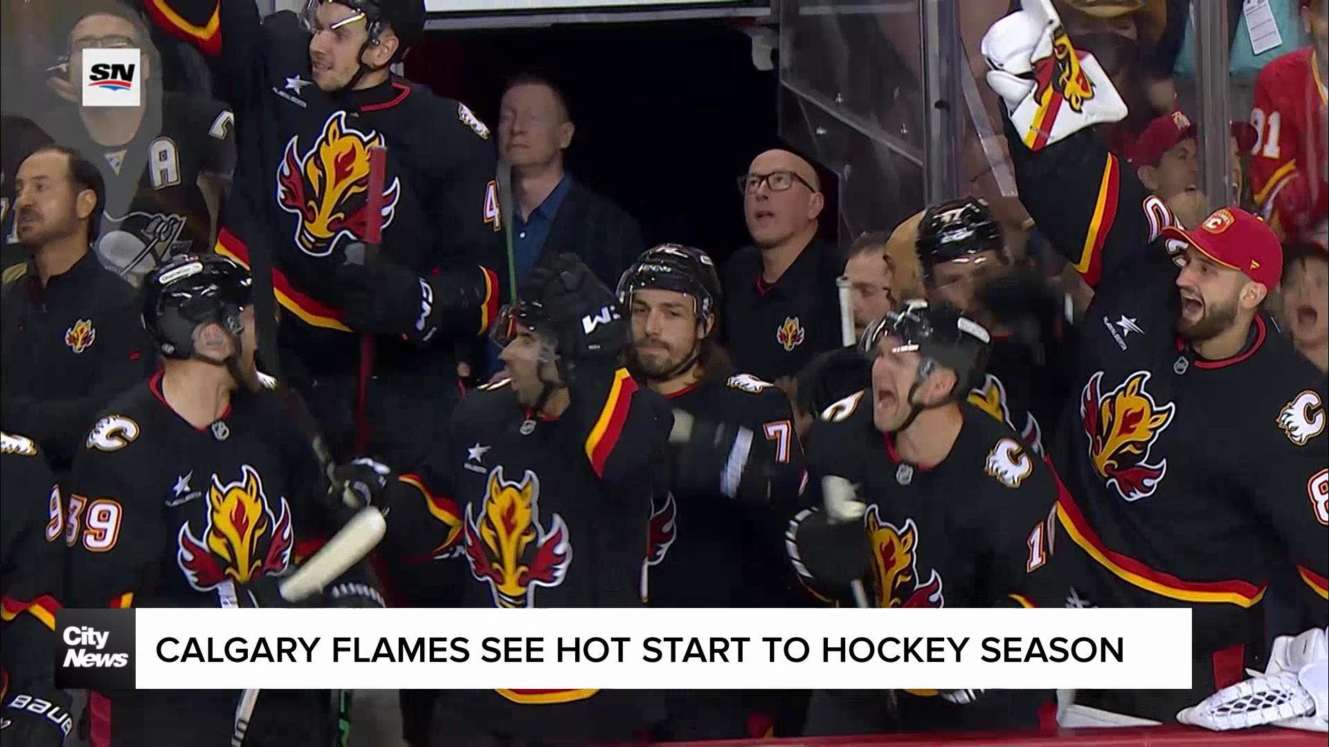 Calgary Flames see hot start to NHL season