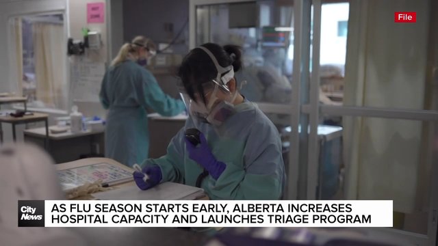 Alberta increases hospital capacity to prepare for flu season