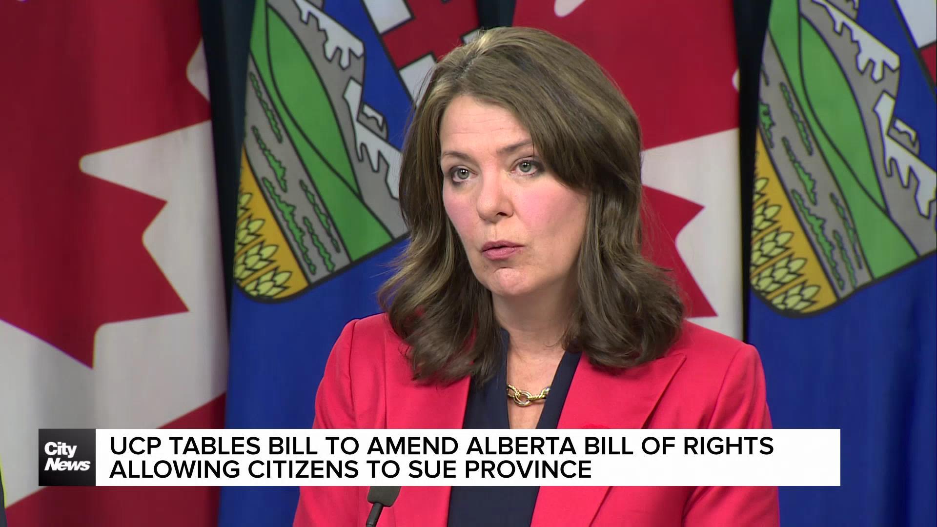 UCP introduces changes to Alberta Bill of Rights