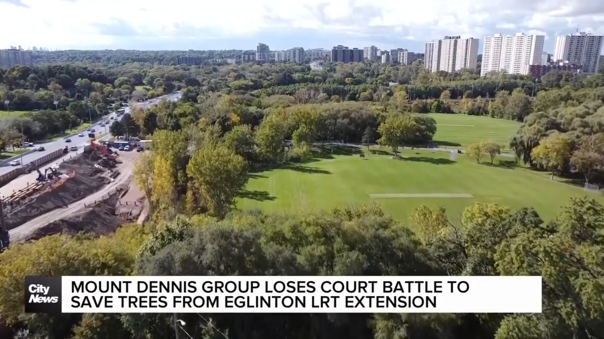 Advocates lose court battle to save trees on the chopping block for Eglinton LRT extension