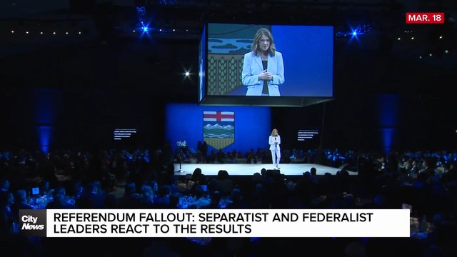 Alberta’s referendum fallout for separatist and federalist leaders