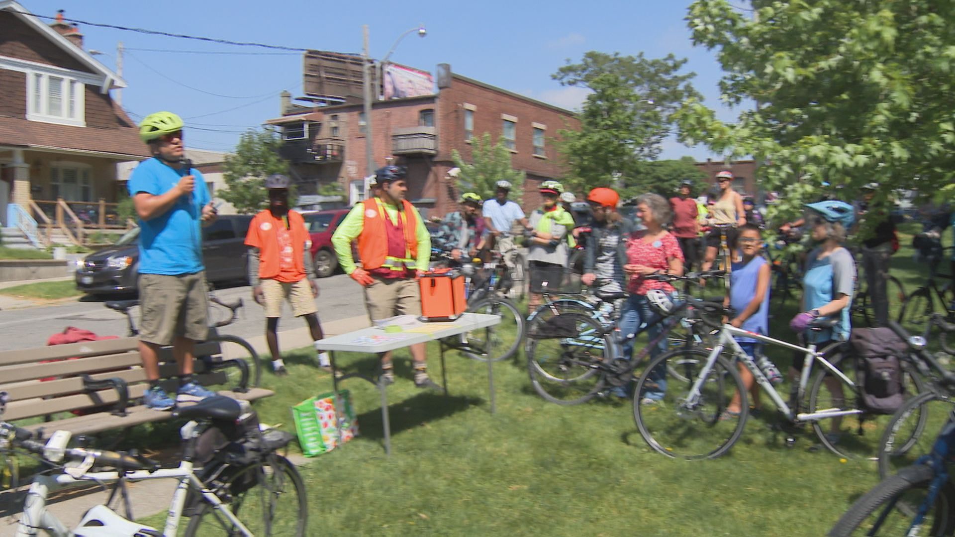 Cyclists rally for safer streets in Scarborough