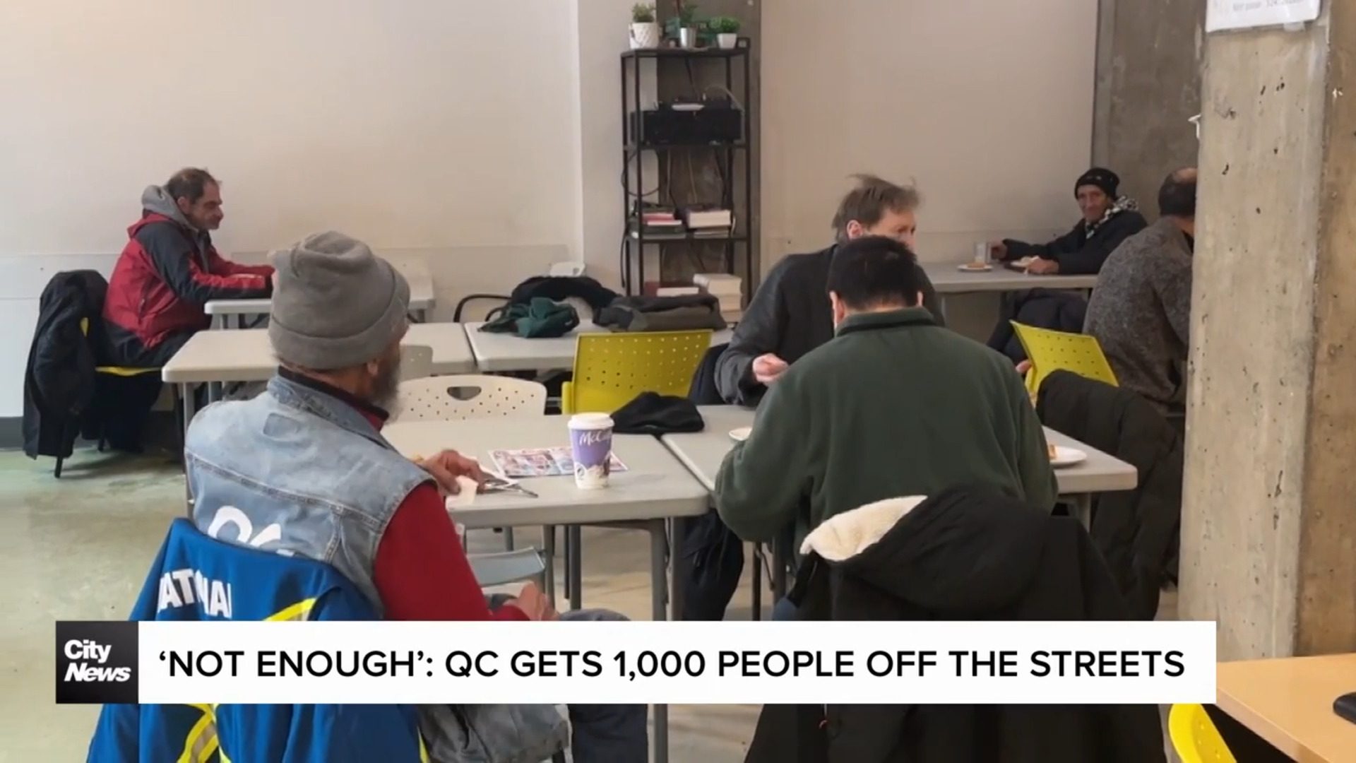 At capacity: Montreal shelter turns people away, ‘1,000 spots missing’