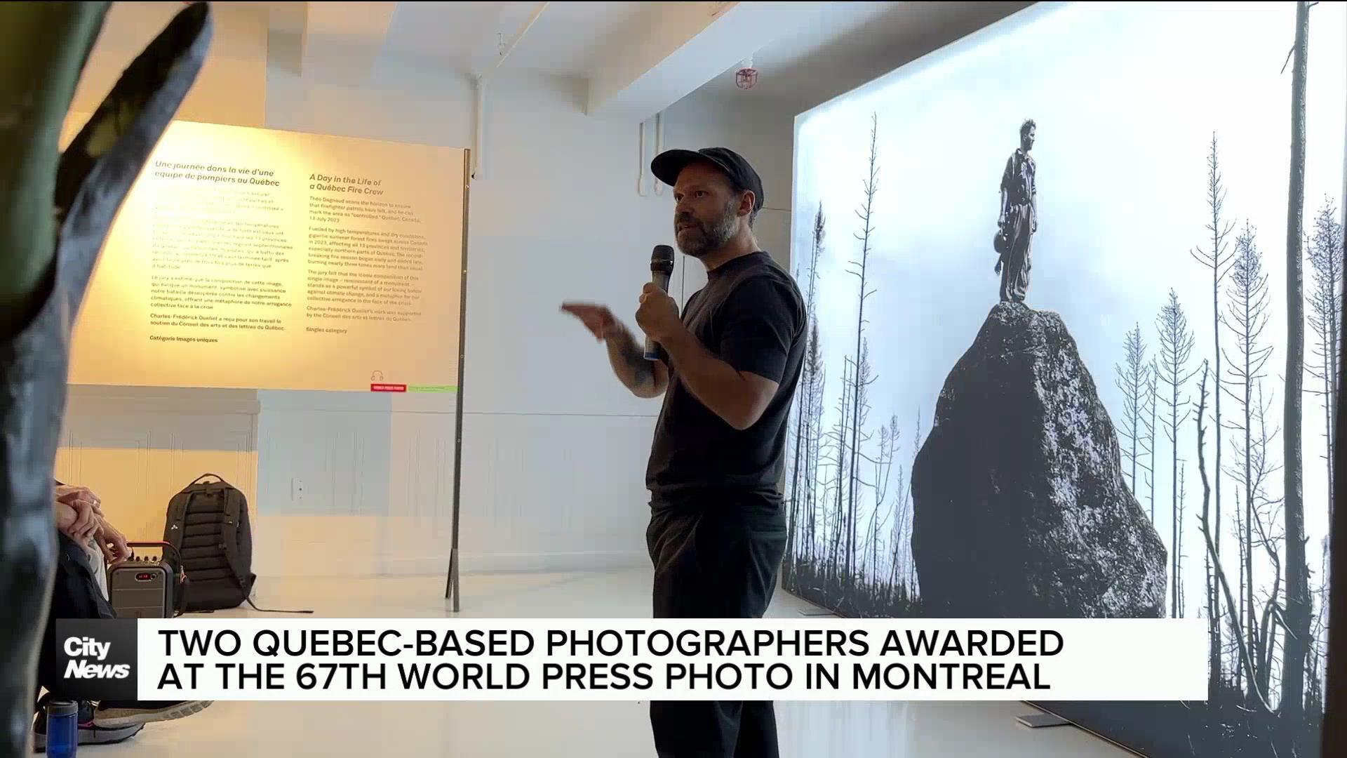 Two Quebec-based photographers awarded by World Press Photo