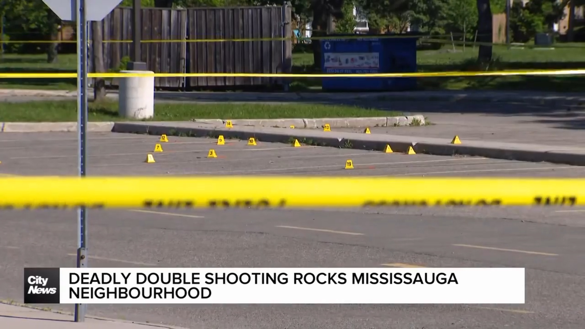 Double shooting in Mississauga leaves one man dead and a teen clinging to life