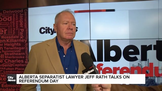 Alberta constitutional lawyer Jeff Rath talks on referendum day