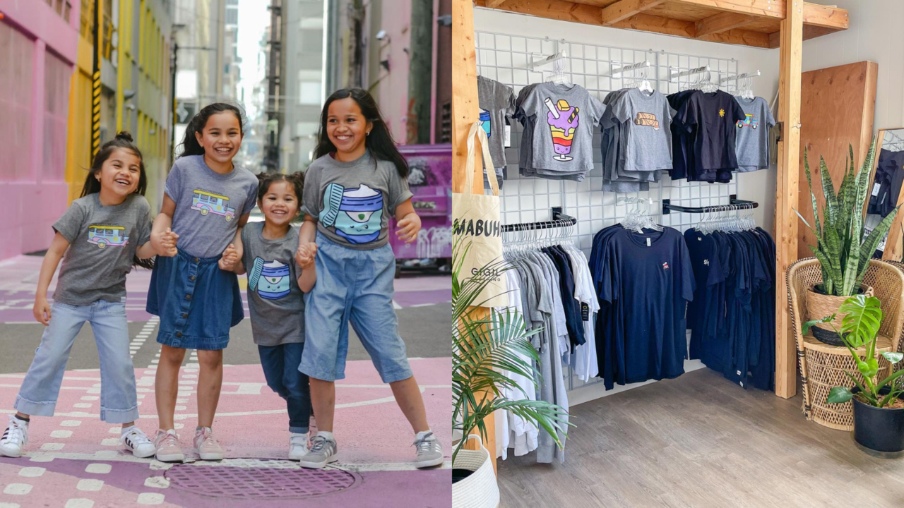 Kids shop clothing line