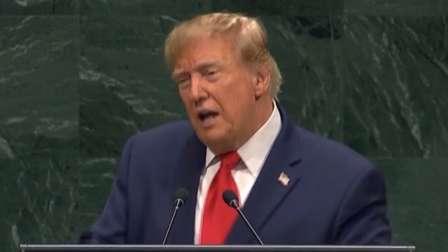 Trump takes centre stage at UN