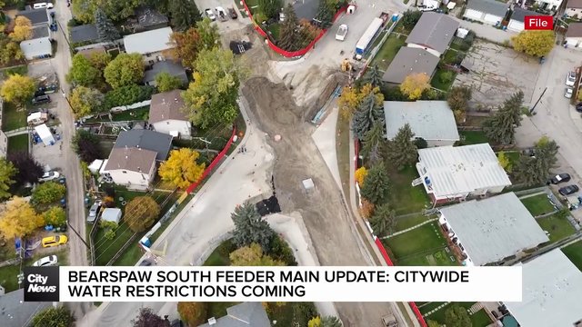Calagry's Bearspaw South Feeder main enters final replacement stage