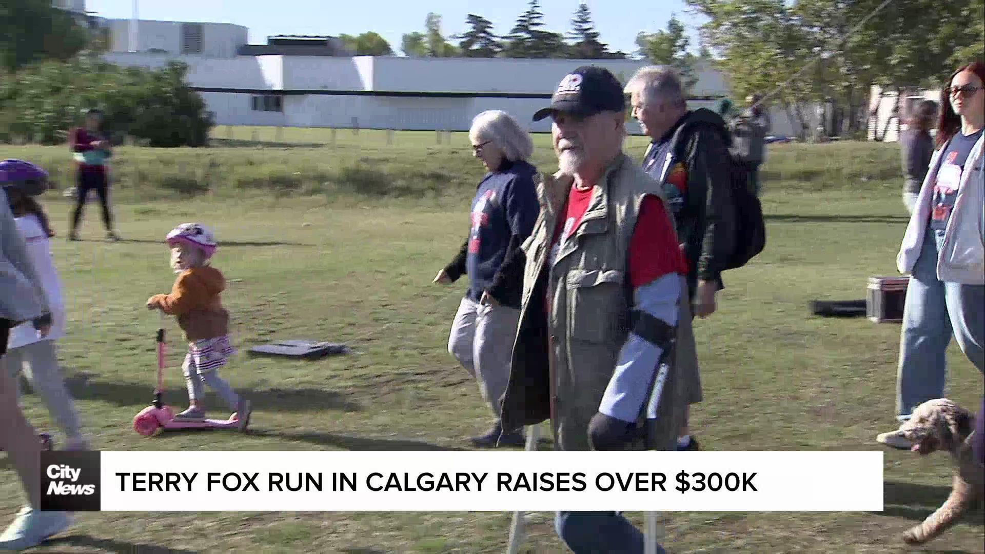 Terry Fox run in Calgary raises over $300K