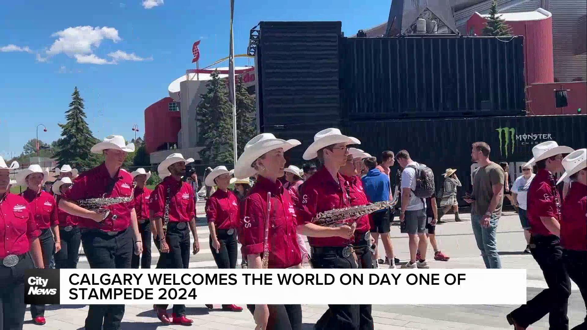 Calgary welcomes the world on first day of Stampede 2024