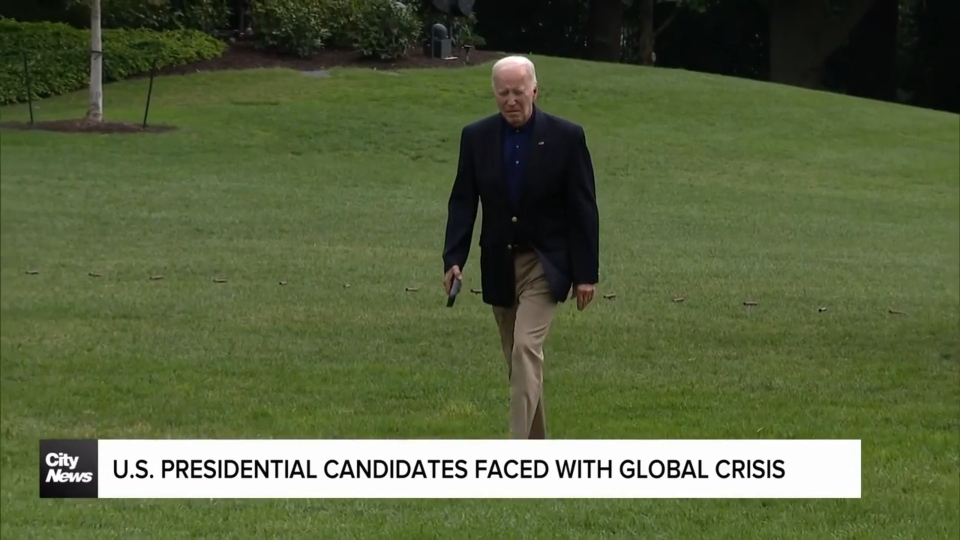 Biden, Harris and Trump confronted with global crisis