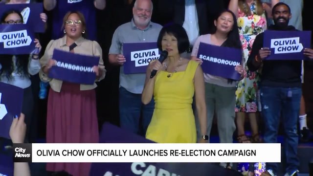 Olivia Chow officially launches re-election campaign