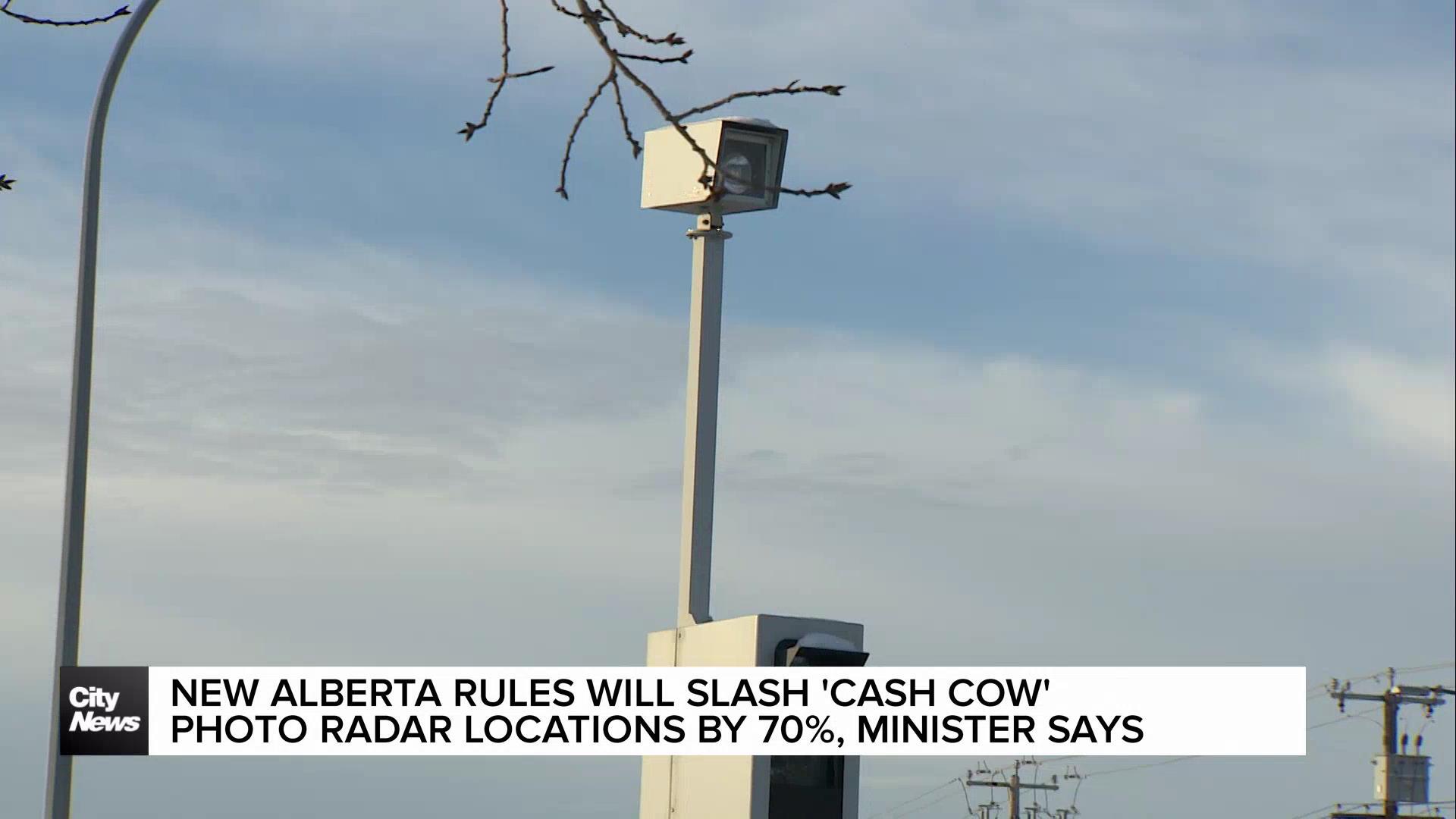 Alberta slashing photo radar locations by 70%