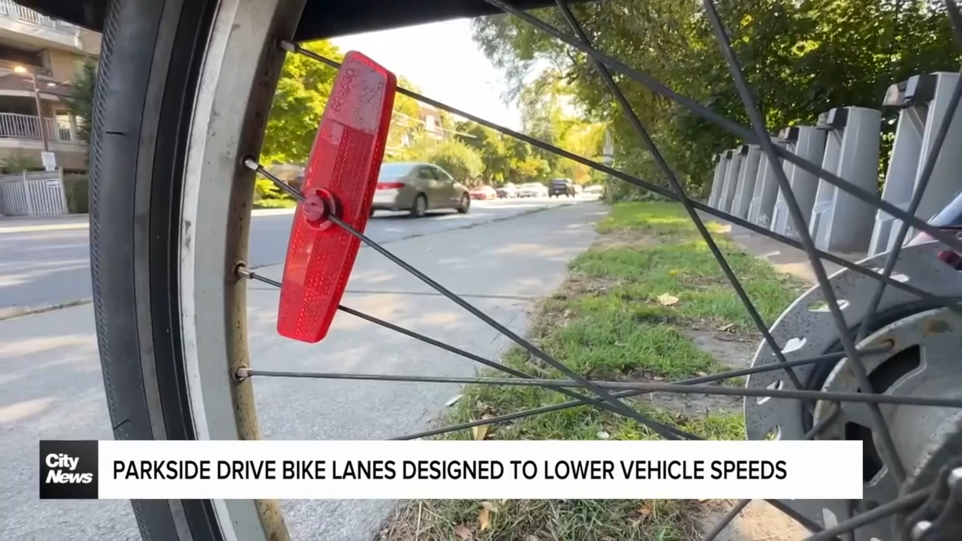 The fight to install bike lanes on Parkside Drive is on a collision course with the province