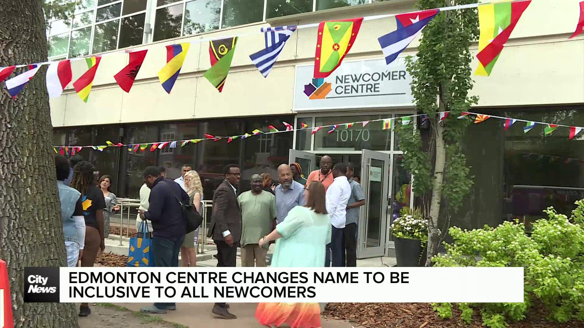Edmonton centre changes name to be inclusive to all newcomers