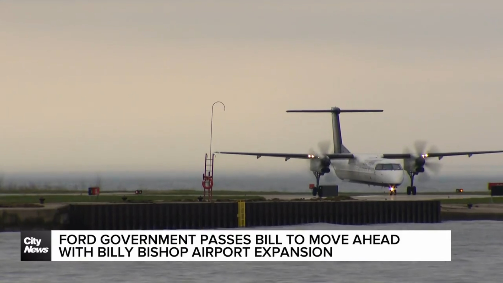 Ford government passes bill to further Billy Bishop airport expansion