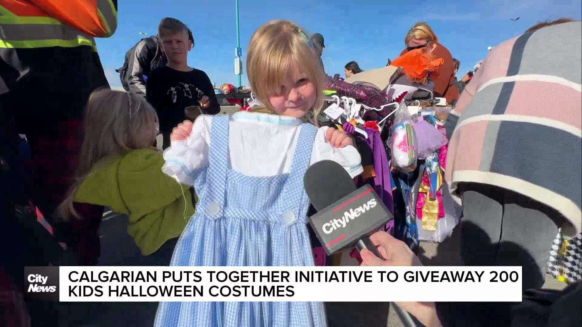 Calgarian puts together initiative to giveaway 200 kids Halloween costumes