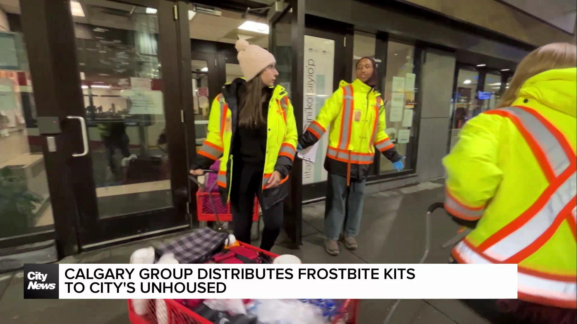 Calgary group distributes frostbite kits to city's unhoused population