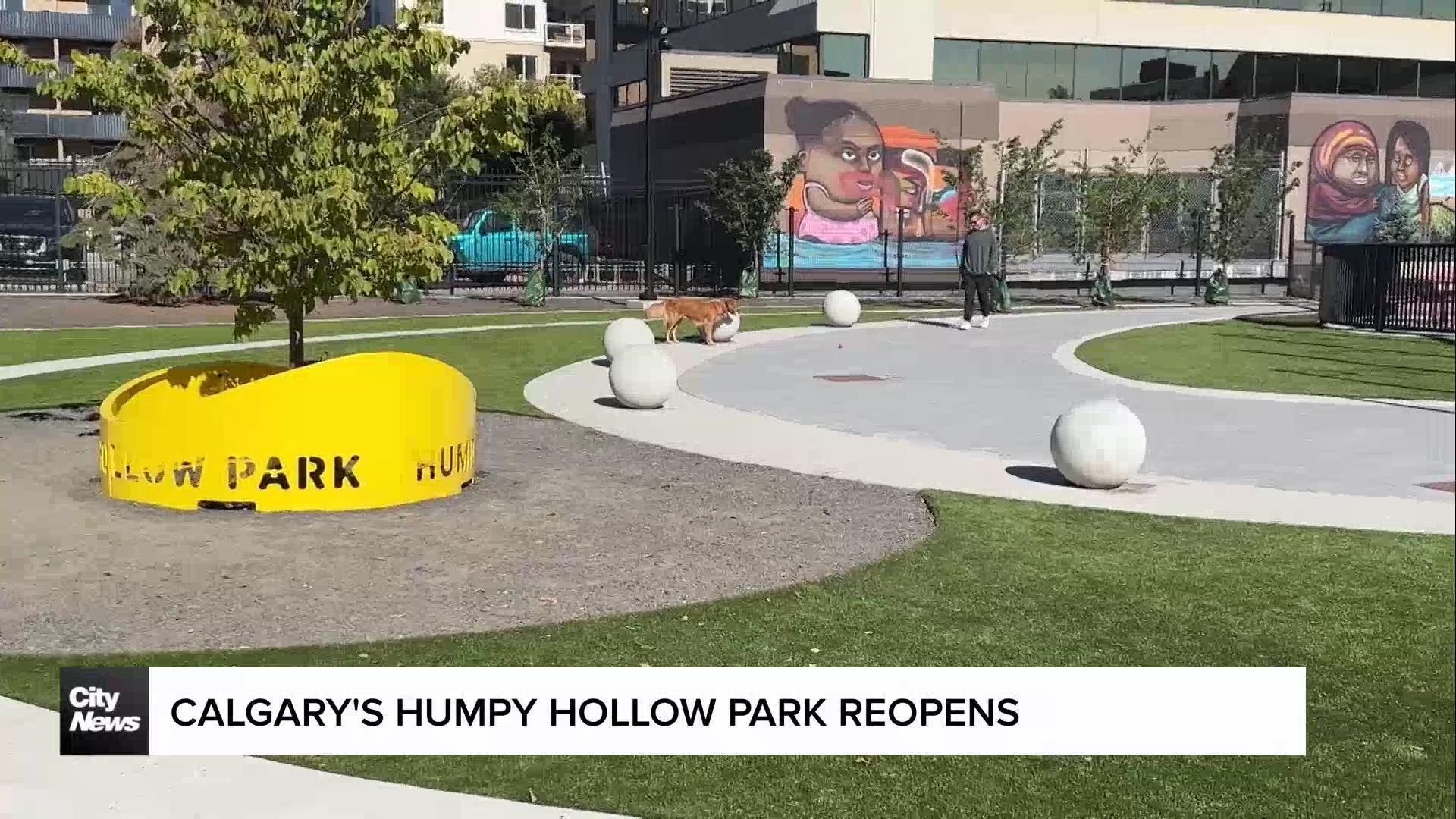 Calgary’s Humpy Hollow Park reopens following redevelopment