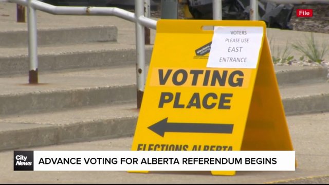 Advance voting for Alberta referendum begins