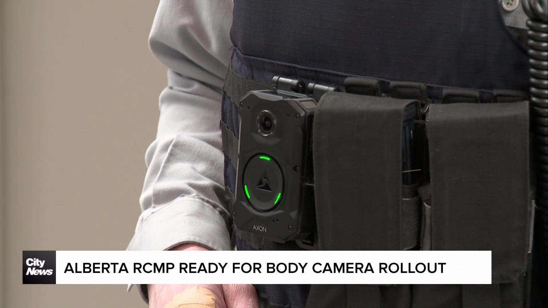 RCMP begins deploying body cameras in Alberta