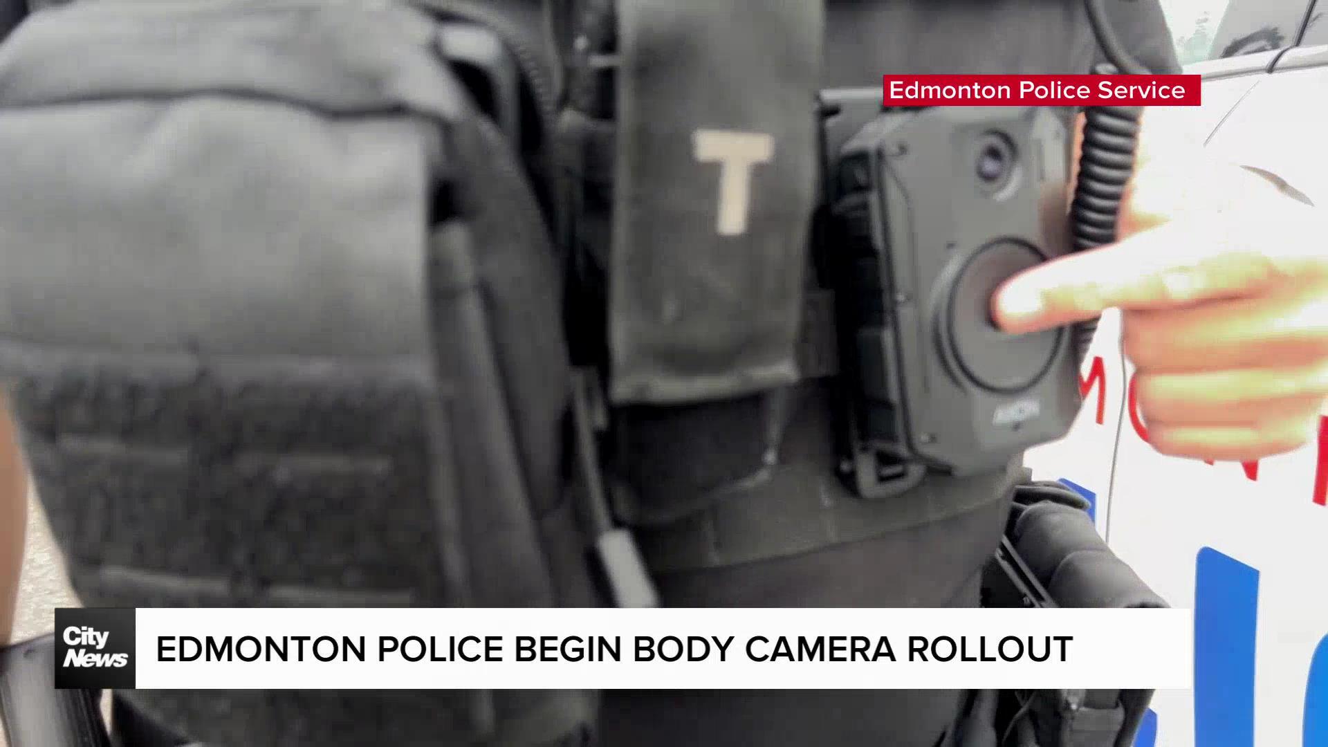 Edmonton police begin body camera rollout