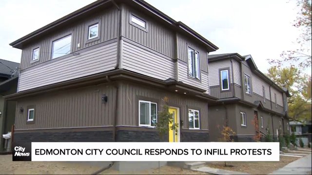 Edmonton city councillors respond to infill protests