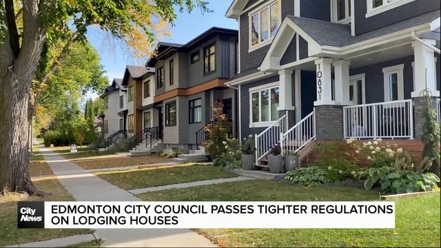 Edmonton city council passes tighter rules on lodging houses