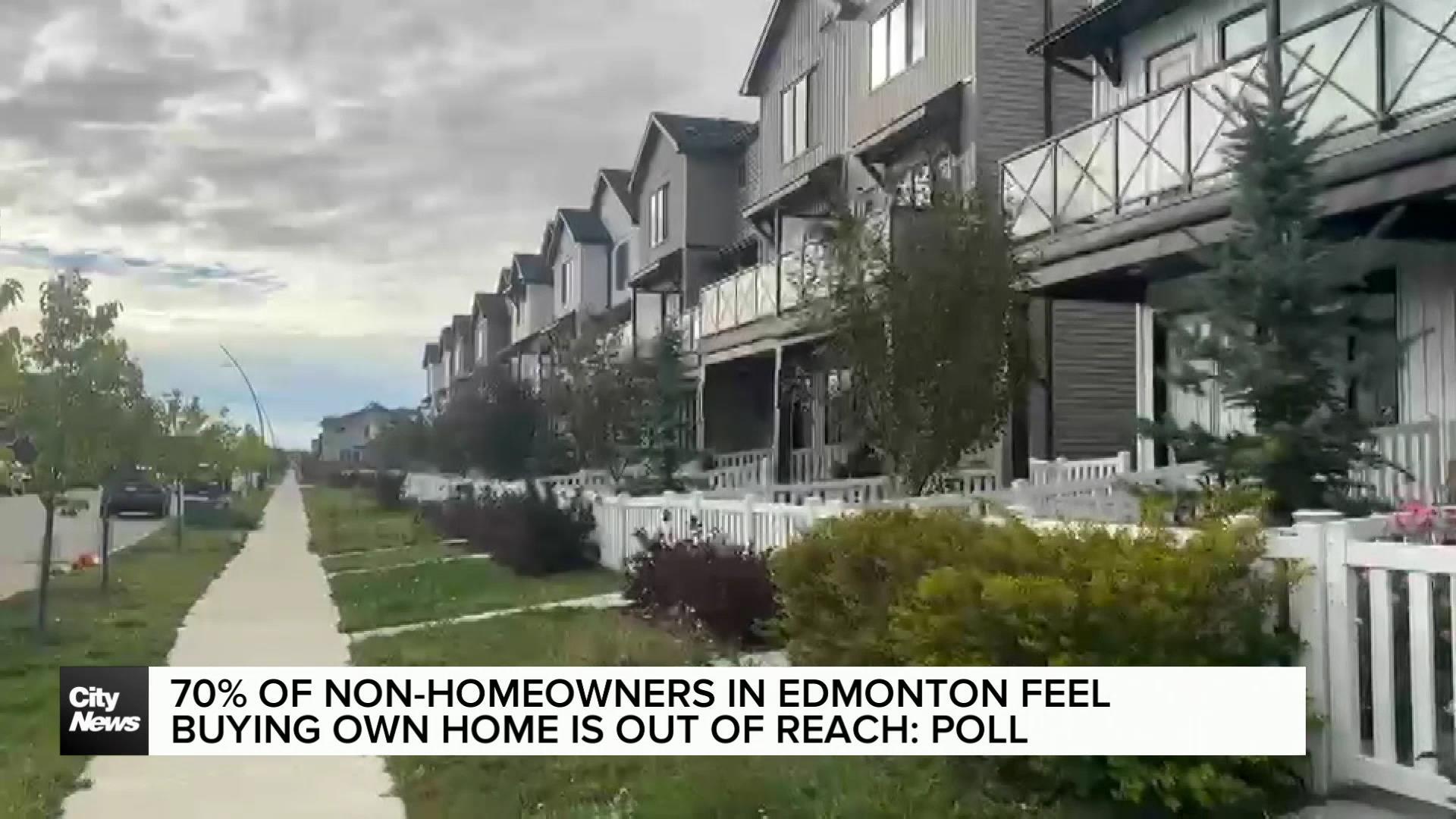 70% of non-homeowners in Edmonton say buying a home is out of reach: New CityNews poll