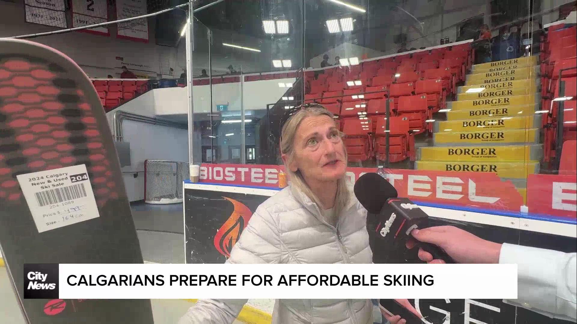 Calgarians prepare for affordable skiing