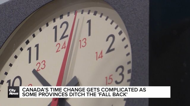 Canada's time change gets confusing as some provinces ditch the 'fall back'