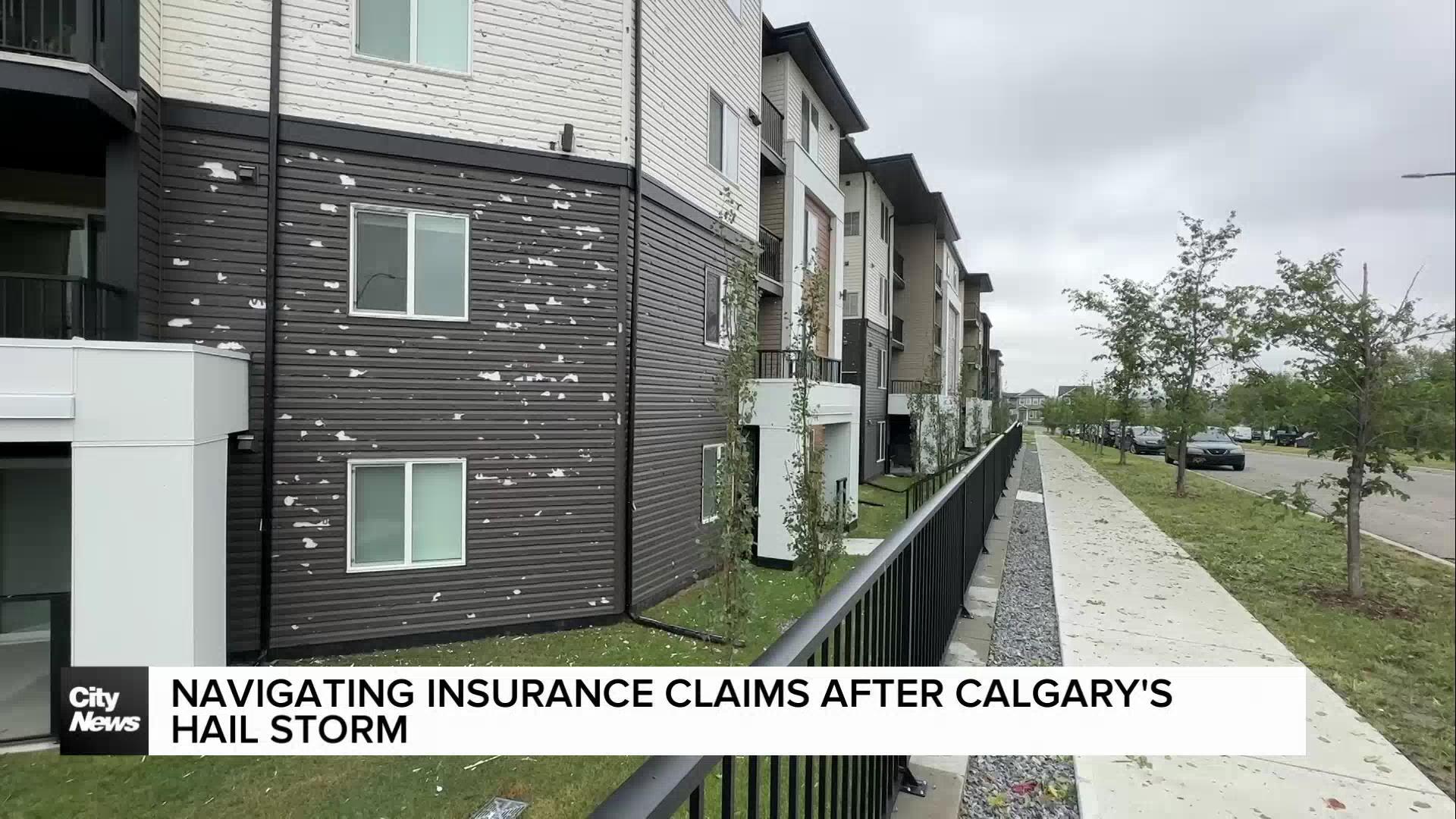 Navigating insurance claims after Calgary's hail storm