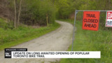 Update on long awaited opening of popular Toronto bike trail