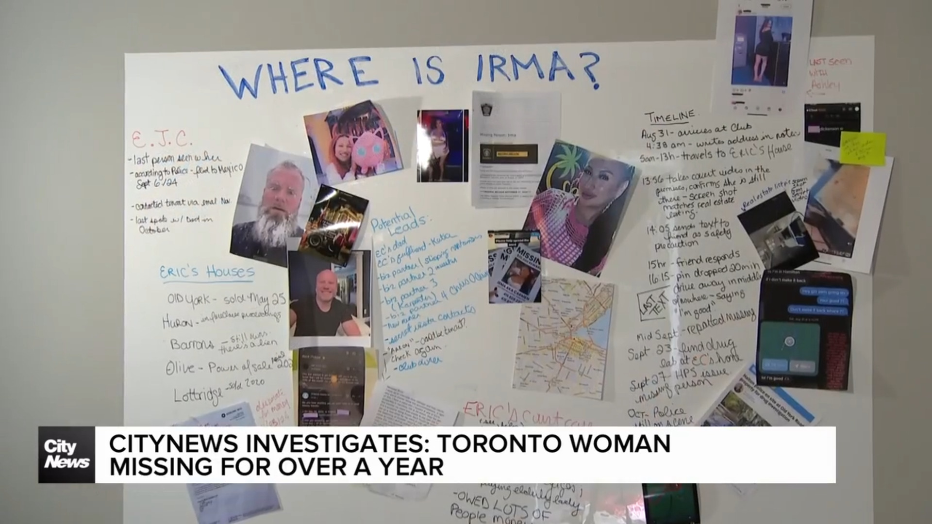 Where is Irma Galastica? An investigation into a missing Toronto mother