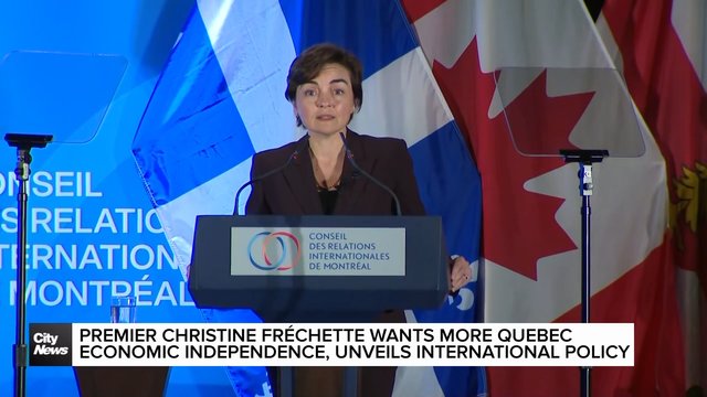 Premier Christine Fréchette wants more Quebec economic independence