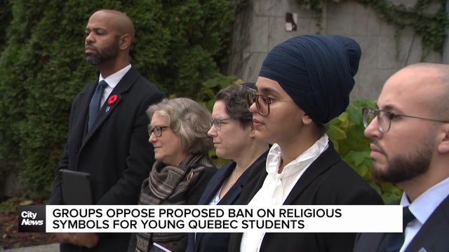 Groups oppose proposed ban on religious symbols for young QC students