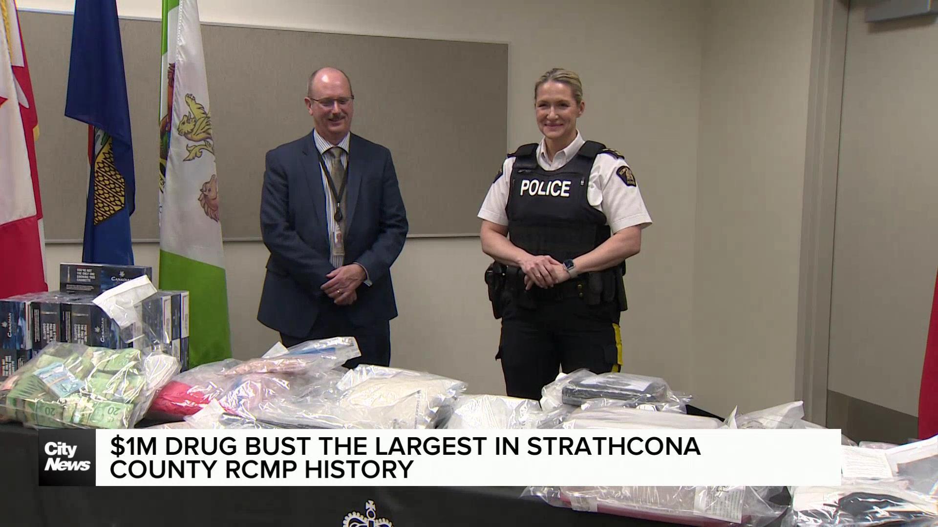 Largest drug bust in Strathcona County RCMP history
