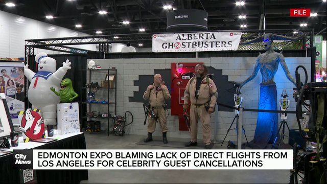 Edmonton Expo blames lack of direct flights from Los Angeles to Edmonton for celebrity cancellations