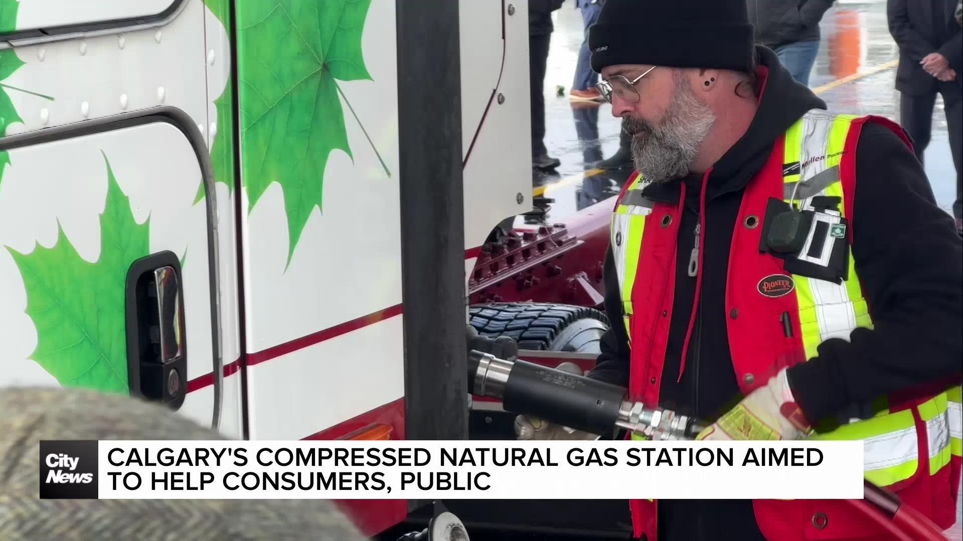 Calgary's compressed natural gas station aims to help consumers, public