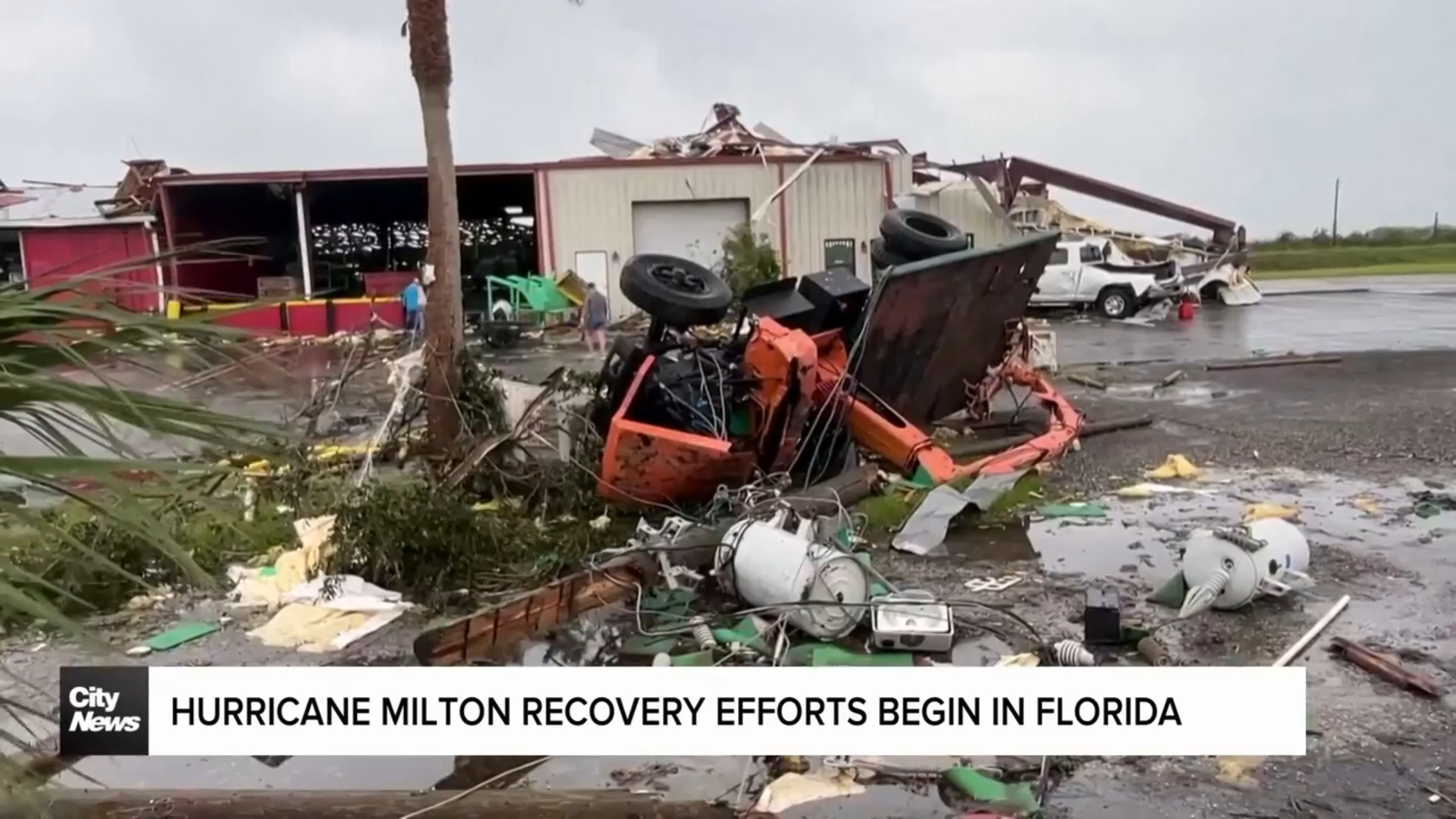 Hurricane Milton cleanup efforts begin