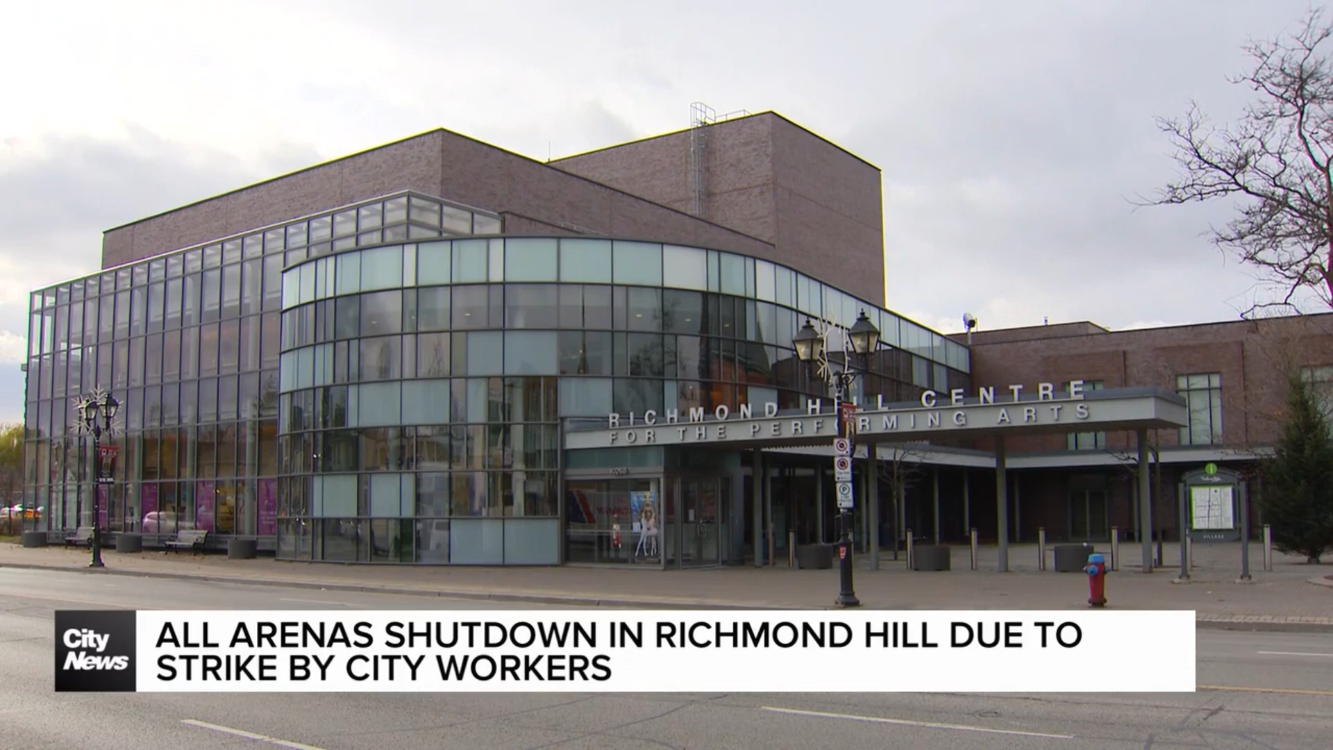 All arenas shutdown in Richmond Hill due to Labour