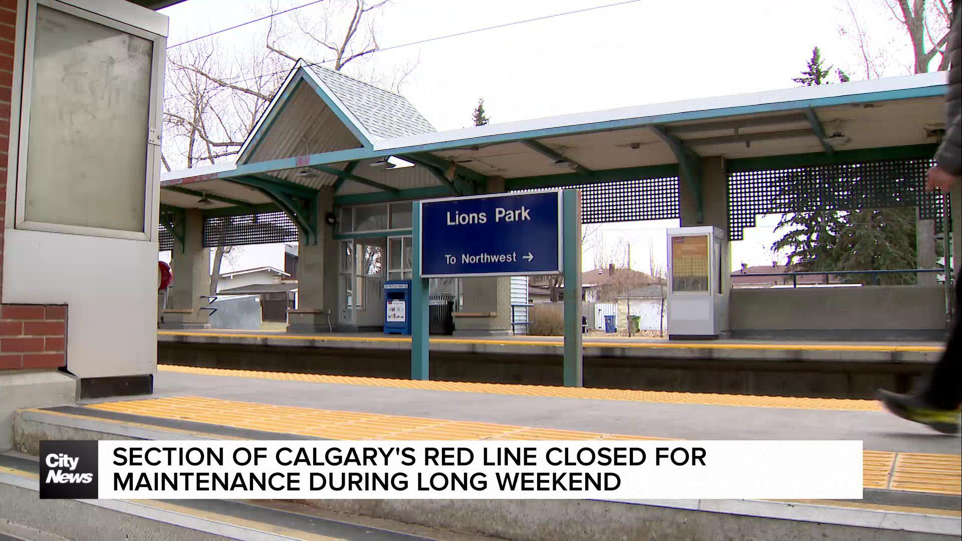 Section of the c-train closed for maintenance over the next few days