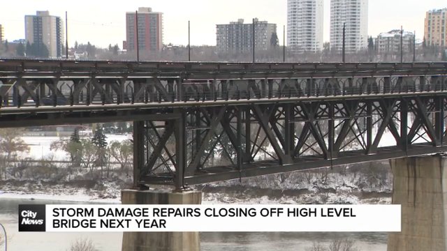 Traffic changes inbound as High Level Bridge closes for repair spring 2027